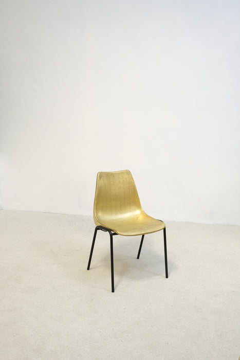 Vintage molded stacking chair from Hiller Germany - Artibus365