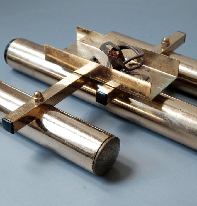 Vintage Brass Wall Lamp by Gaetano Sciolari 1960s - Artibus365