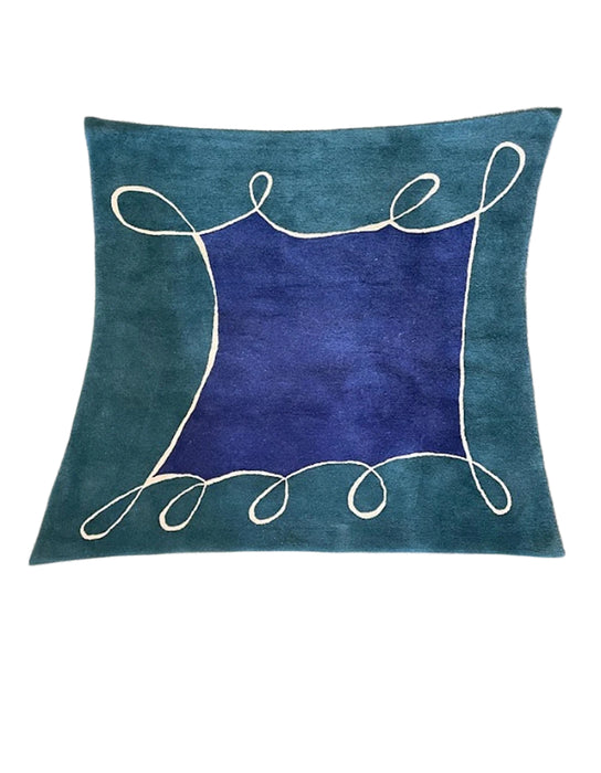 Large Hand Tufted Wool Rug by Tisca