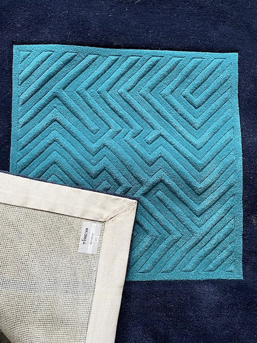Hand Tufted Rug by Tisca Switzerland 1990s