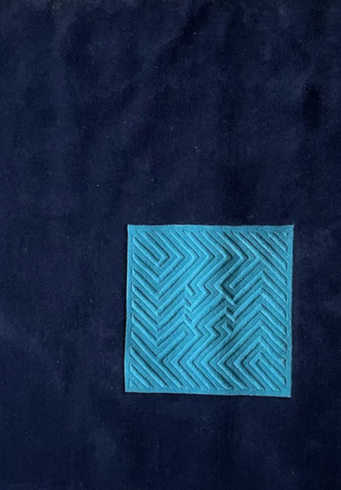 Hand Tufted Rug by Tisca Switzerland 1990s