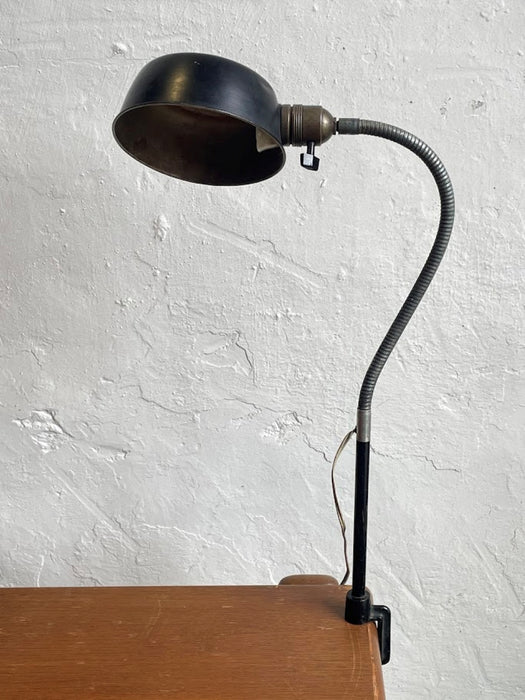 Metal Industrial Desk Lamp likely a Kaiser Idell design