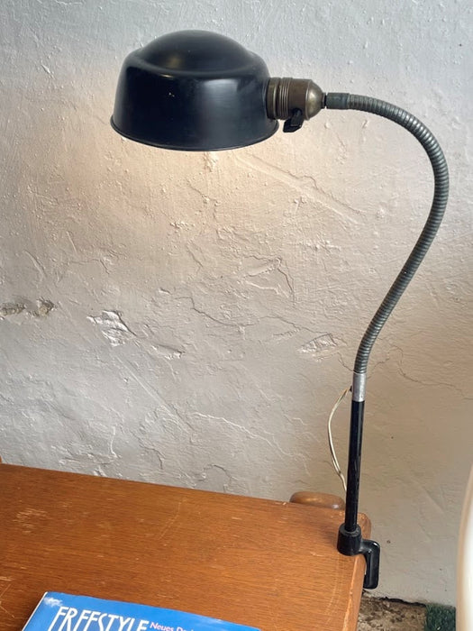 Metal Industrial Desk Lamp likely a Kaiser Idell design