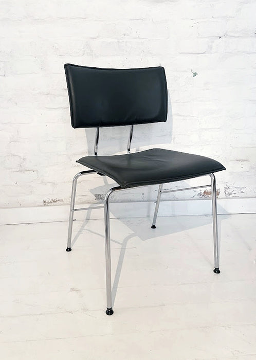 Sparta Leather Chairs by Christoph Hindermann for Dietiker