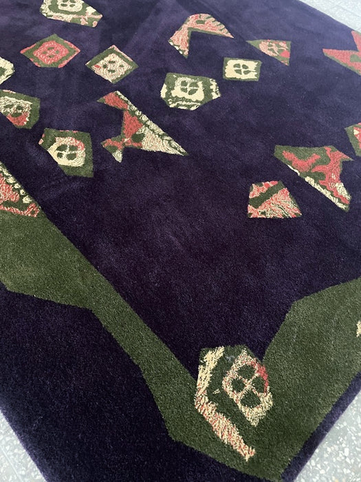 Vezeley Artistic Hand Tufted Rug by Tisca Switzerland 1990s