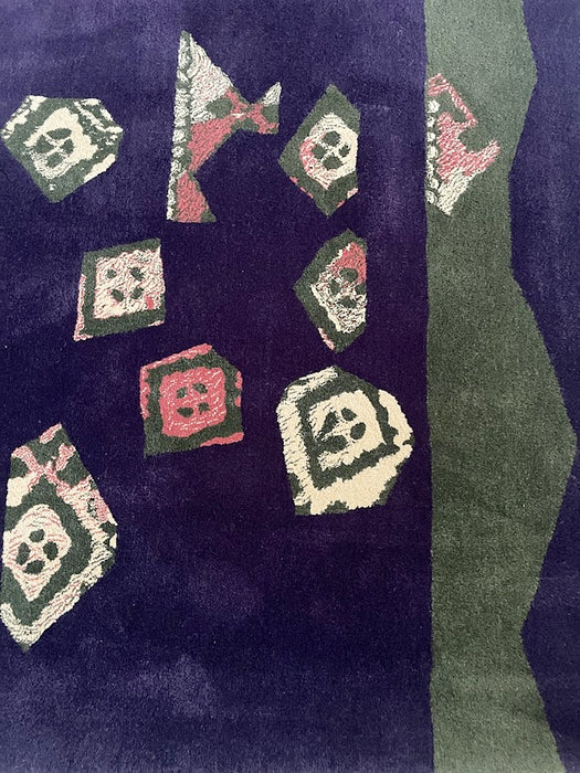 Vezeley Artistic Hand Tufted Rug by Tisca Switzerland 1990s
