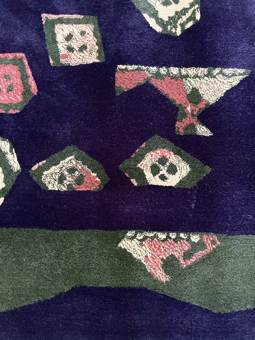 Vezeley Artistic Hand Tufted Rug by Tisca Switzerland 1990s