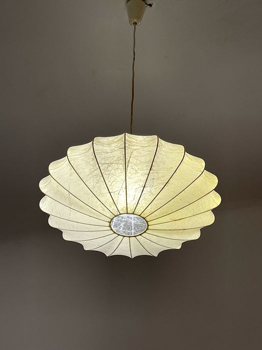 Cocoon Ufo Chandelier by Goldkant Leuchten Germany 1960s - Artibus365