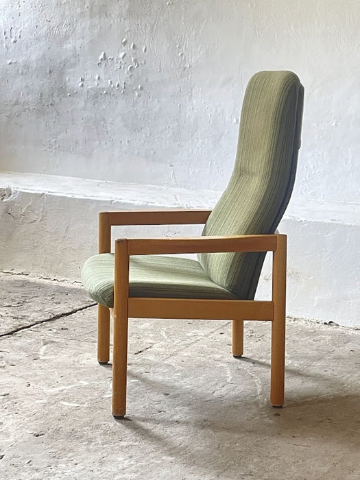 Scandinavian High-Back Lounge Chair