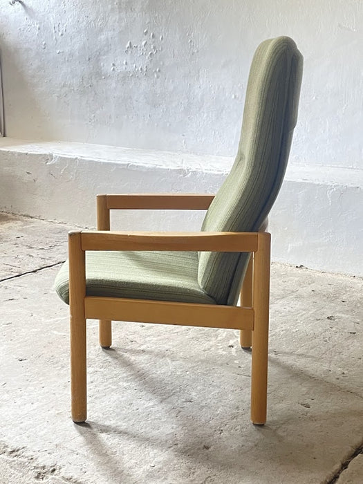 Scandinavian High-Back Lounge Chair