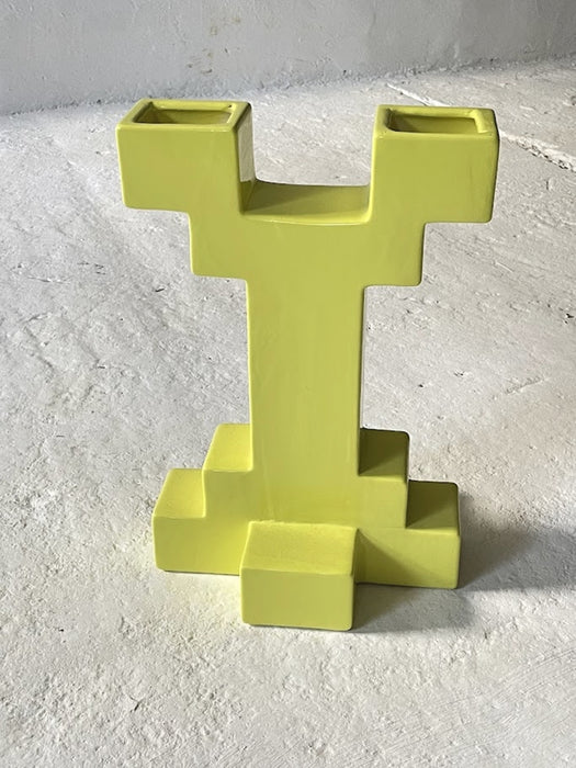 Ceramic Vase Atzeco by Florio Keramia