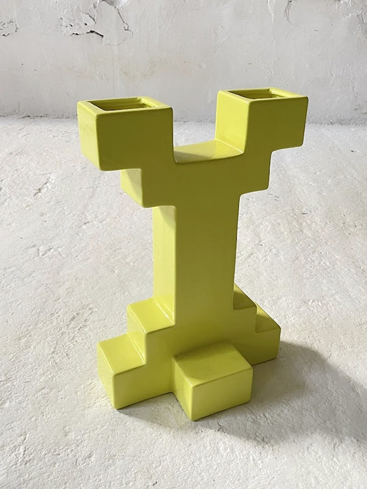 Ceramic Vase Atzeco by Florio Keramia