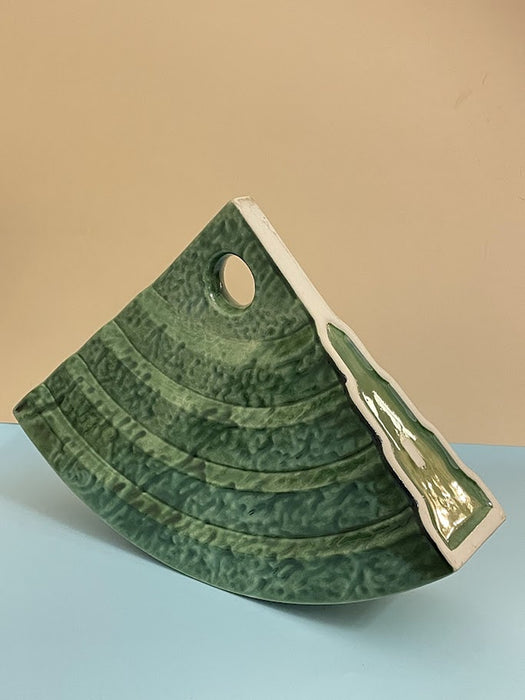 Memphis Style Ceramic Vase Shell by Florio Keramia - Artibus365