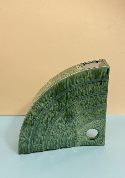 Memphis Style Ceramic Vase Shell by Florio Keramia - Artibus365