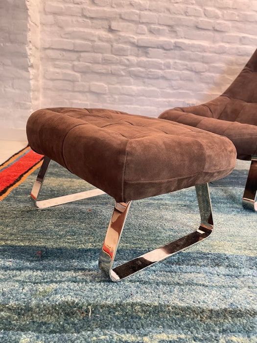 Earth Chair and Ottoman by Percival Lafer 1970s Brazil - Artibus365