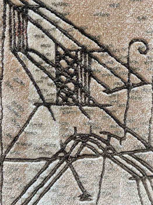 Hand-Made Tapestry The Tightrope Walker After Paul Klee - Artibus365