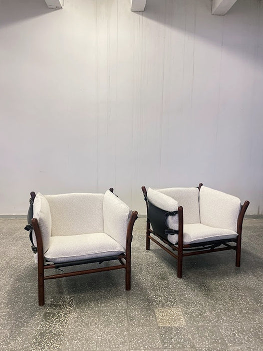Ilona Lounge Chairs by Arne Norell, Sweden, 1970s
