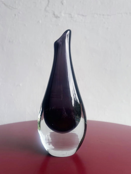 Vase by Nils Landberg for Orrefors Sweden 1960s