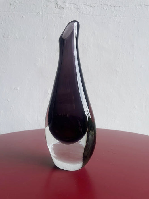 Vase by Nils Landberg for Orrefors Sweden 1960s
