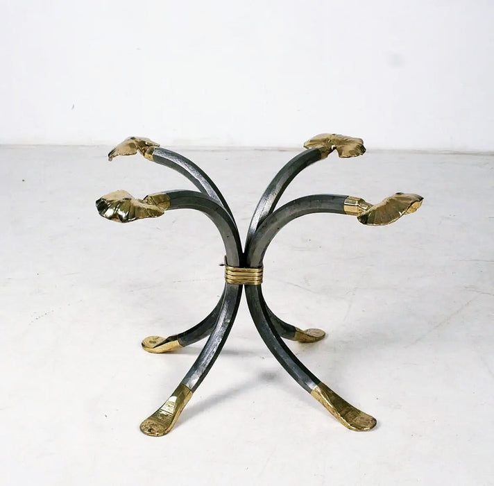 Manfred Bredohl Brass and Iron Coffee Table 1970