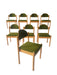 1970s German Beech Wood Dining Chairs