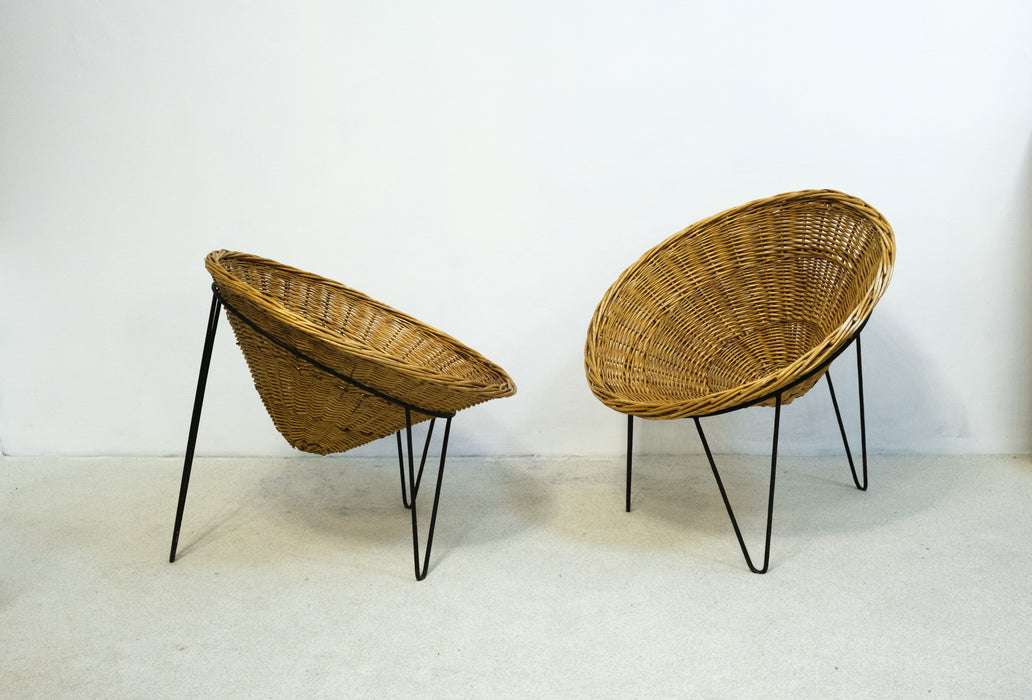 Cone Chair by Sir Terence Conran 1950's -Set
