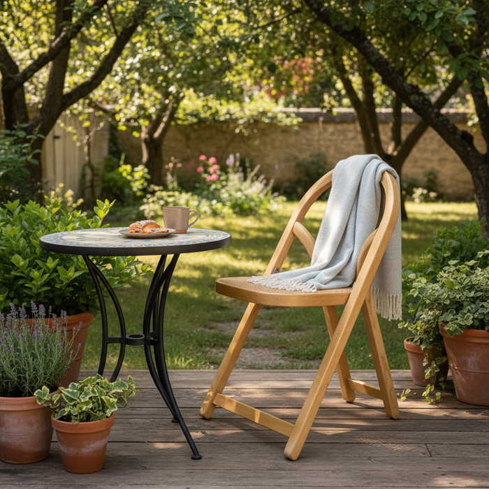 Italian Arca Folding Chair by Gigi Sabadin for Crassevig