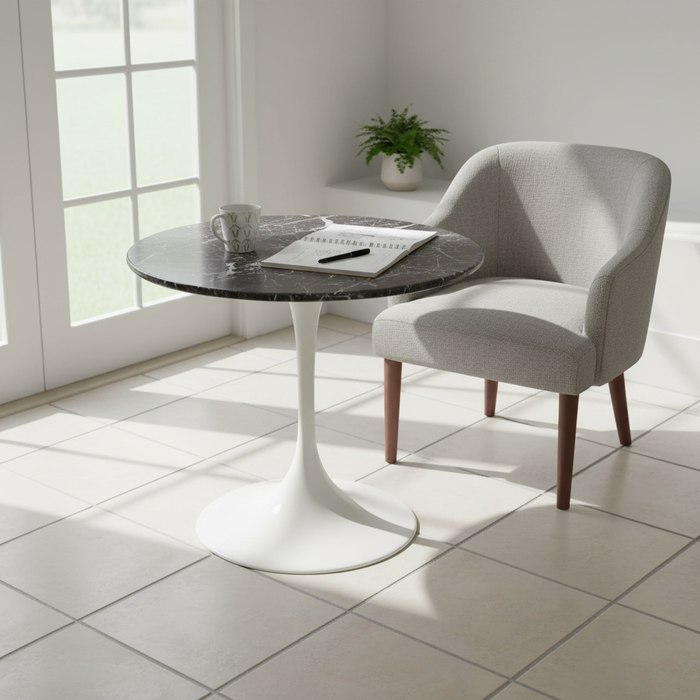 Rare Mid‑Century Ilse Möbel “Tulip” Side Table in Eero Saarinen Style