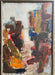 Abstract Oil Painting on Fiberboard by Lars Bertle