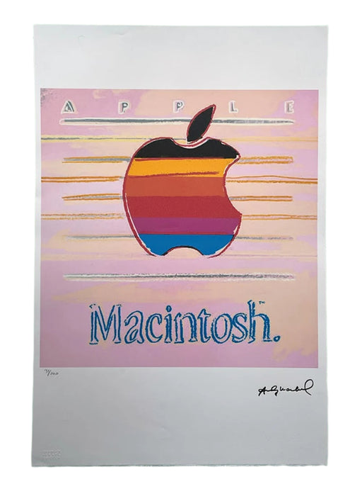 Andy Warhol Apple Macintosh Lithography. 31/100