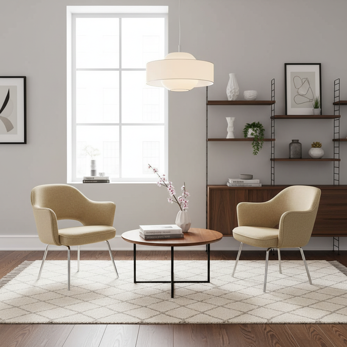 Armchairs by Eero Saarinen for Knoll 