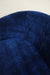 Elegant Blue Velvet Progetti 2-Seater Sofa from Giorgetti