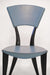 Mancini & G. Dorell blue leather 'Karina & Karina-Tu' chairs by Sawaya & Moroni chairs, Italy