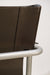 Armchair by Mart Stam for Matteo Grassi in Dark Brown Leather