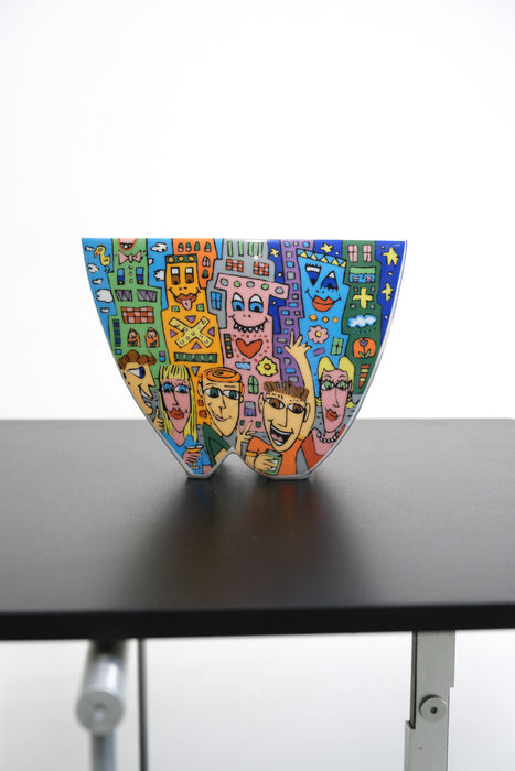 James Rizzi 'Big Apple' Porcelain Sammeldose for Rosenthal Studio Line