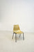 Vintage golden molded stacking chair from Hiller, Germany