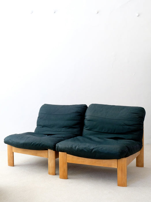 Vintage Leolux Lounge Chairs Reupholstered from the 1970's