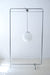 Pendant Chrome and Opaque Glass Ball Lamp by TechnoLumen