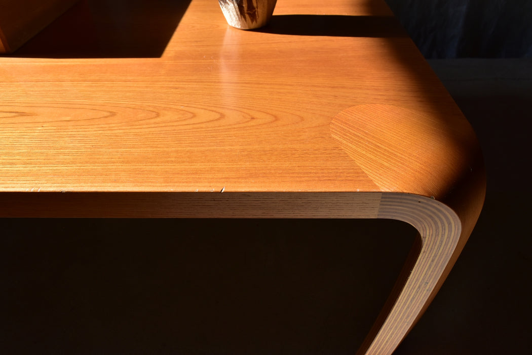 Tendo Mokko “Zataku” Japanese Modern Low Coffee Table 1970s