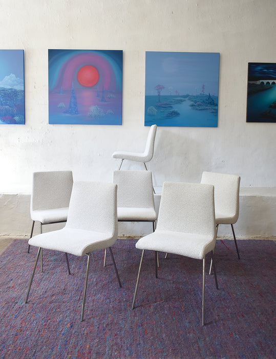  Ligne Roset TV Dining Chairs by Pierre Paulin