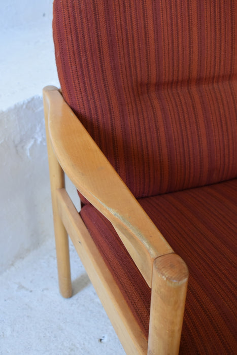 Scandinavian Modern Armchair 1970s