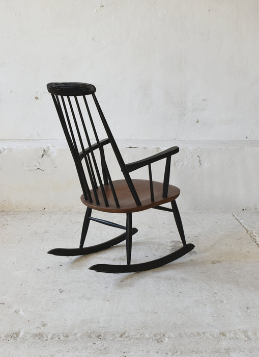 Rocking Chair by Ilmari Tapiovaara for Asko 1960s Finland