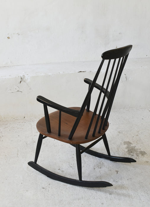 Rocking Chair by Ilmari Tapiovaara for Asko 1960s Finland