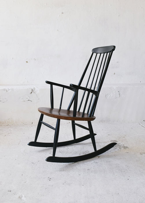 Rocking Chair by Ilmari Tapiovaara for Asko 1960s Finland
