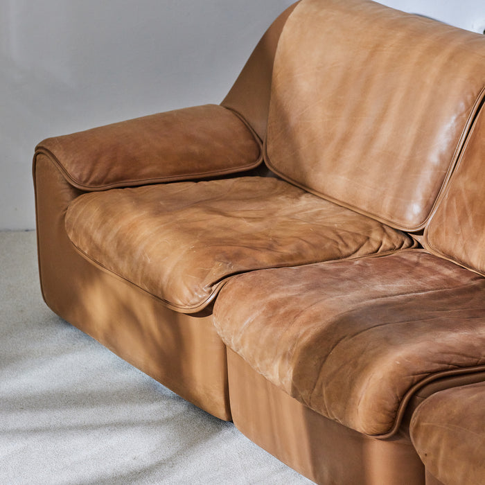 De Sede Sofa in Leather,  Switzerland, 1970s