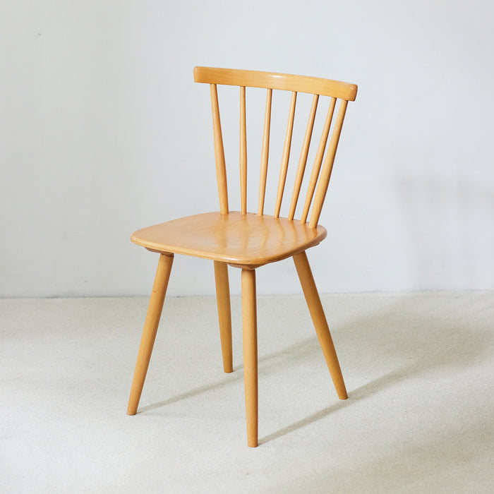 Set: 4+2 Mid-Century Dining Chairs by Horgenglarus Switzerland 1970s