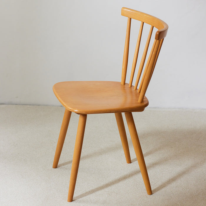 Set: 4+2 Mid-Century Dining Chairs by Horgenglarus Switzerland 1970s