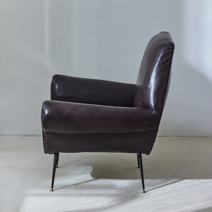 Armchair designed by Gigi Radice for Minott