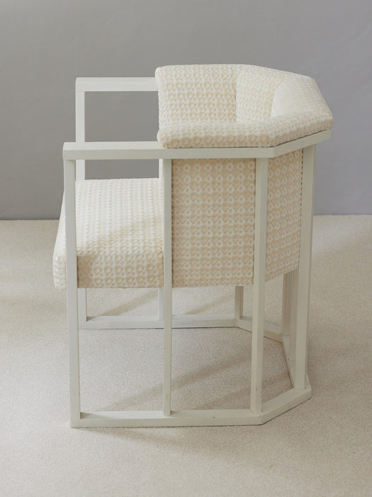 Vintage Dieter Knoll Armchair - Fendi Casa Upholstery