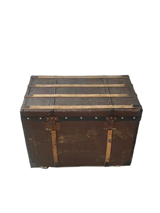 Early 20th Century Railway Travel Trunk Switzerland 